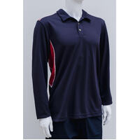 HPE Boys Long Sleeve Polo