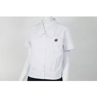 Blouse S/S White Formal