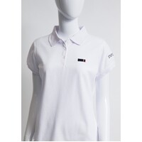 Ladies Supporter White Polo