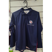 Supporter Polo Mens L/S Multi 