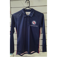 Supporter Polo Womens L/S Multi