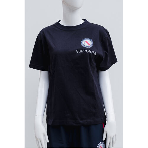 Supporter Tshirt Navy Size XS