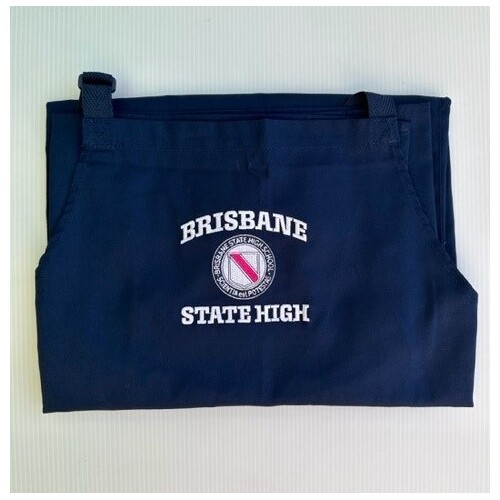 Apron with Pocket Navy