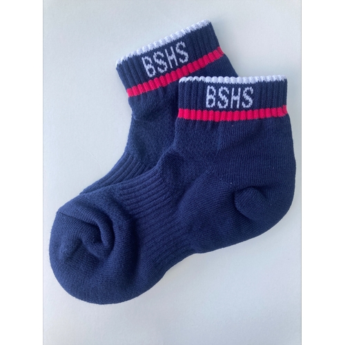 Sport Navy Ankle Socks [Size 9-2]