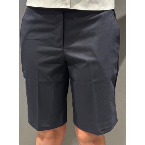 Girls Shorts Navy Formal UMS [Size: 10]