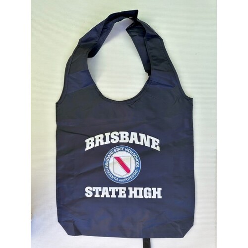 Shopping Bag with Long Handles Navy