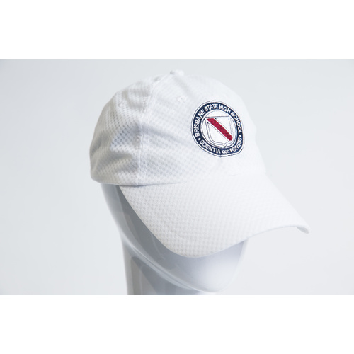 Sport White Mesh Cap