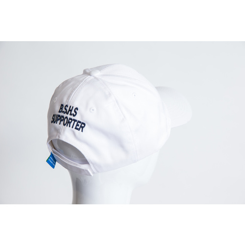 Supporter Cap with Corporate Logo White